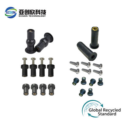Customized Color Injection Molding Parts For Toilet Cover Installation Screws