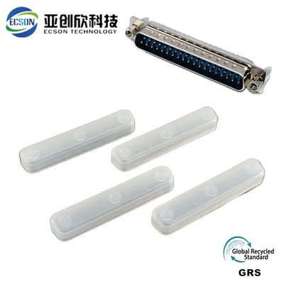 Customized needle plug with white plastic dust cover