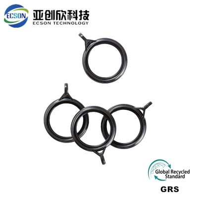 Customized Plastic Injection Molding Parts Curtain Hanging Rings Accessories